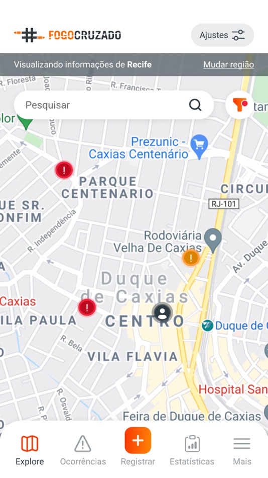 #1. Fogo Cruzado (iOS) 由: Instituto Fogo Cruzado
