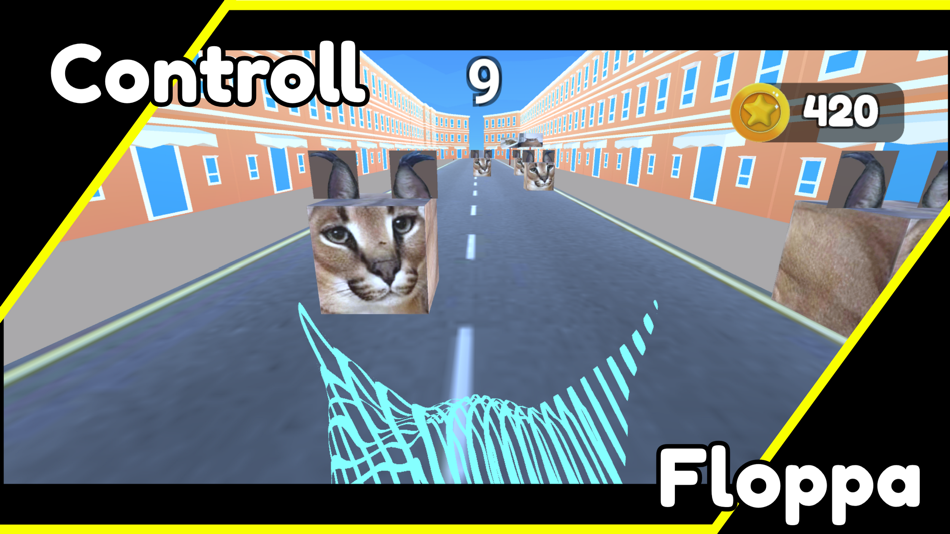 #3. Floppa Run (iOS) 由: Milan Janssen