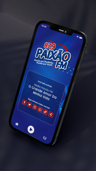 Rádio Paixão FM Screenshot