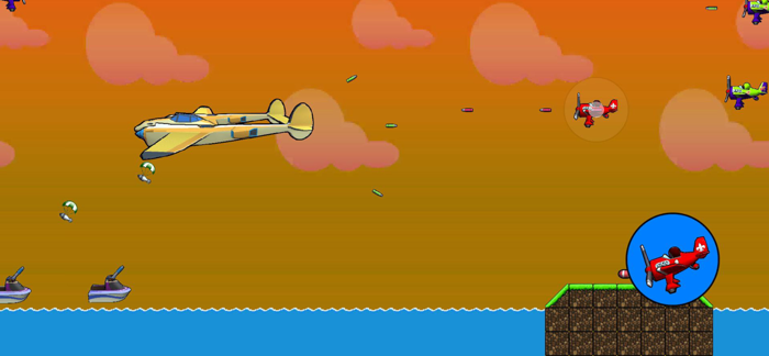 Sky Soldiers  8bit Shmup