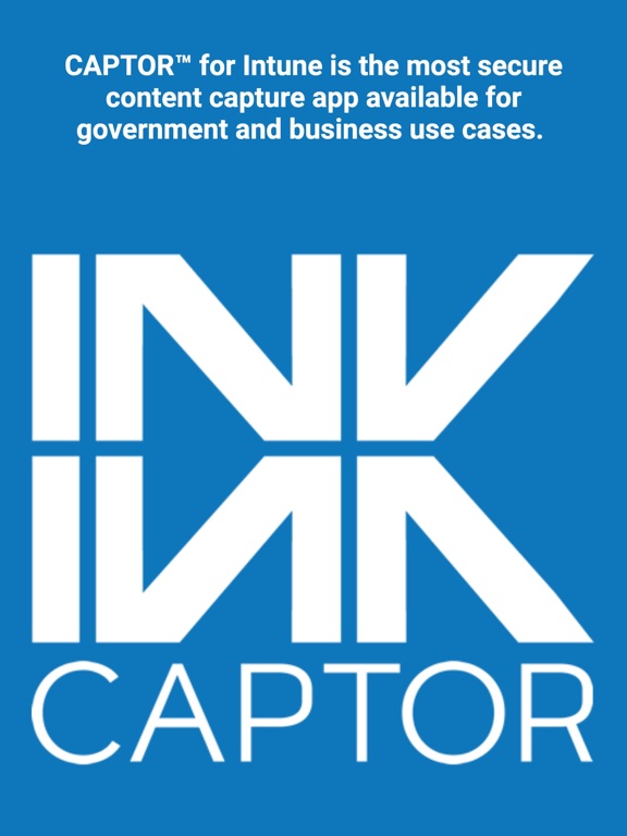 CAPTOR for Intune iPad screenshot 10 - Business app