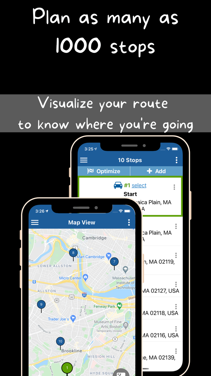 MyRoute Multi-Stop Navigation