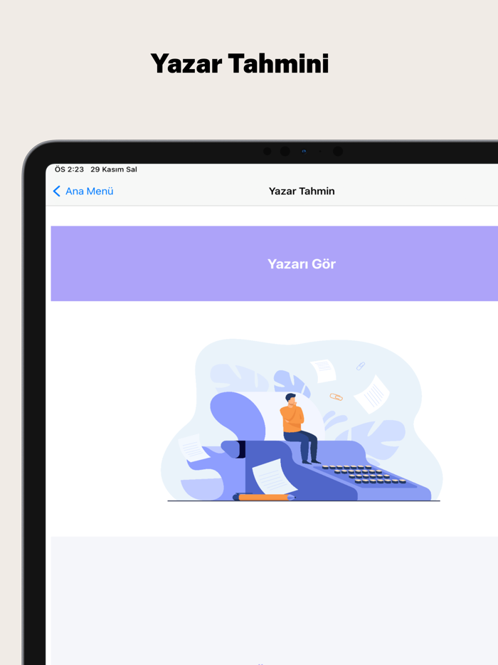 AYT Yazar-Eser Kartlar Test