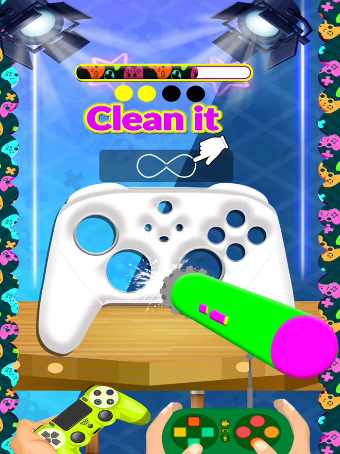 Tie Dye Controller DIY Games