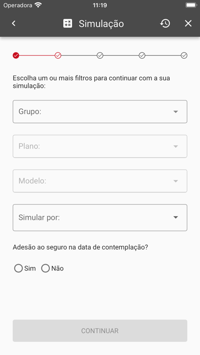 Consórcio Massey Screenshot