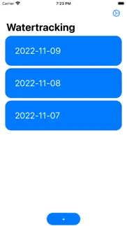 watertracking iphone screenshot 1