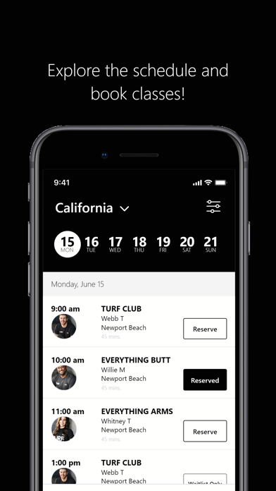 TURF FITNESS Screenshot