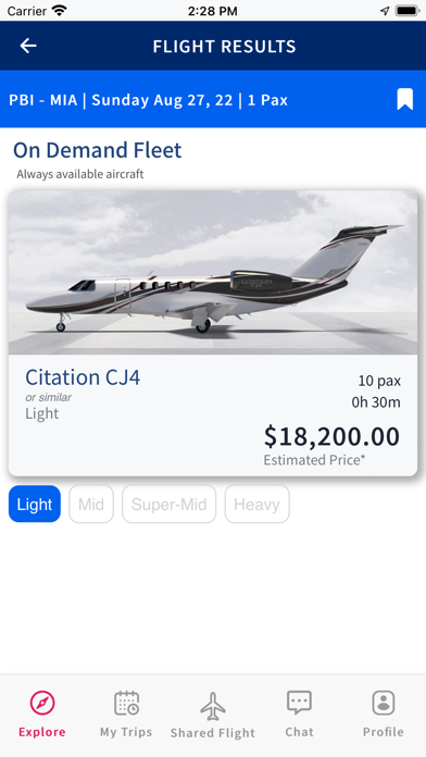 Lincoln Private Jets Screenshot