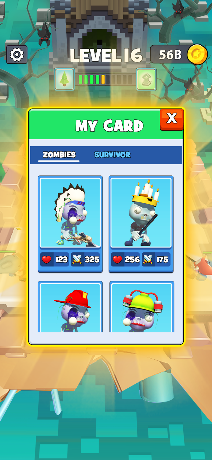 Merge Survival Zombie Battle