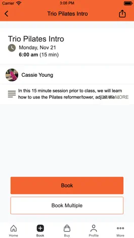 Game screenshot Trio Pilates Studio hack