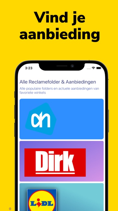 Alle Folders Reclamefolders Screenshot