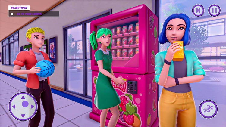 High School Days Girl Life 3D