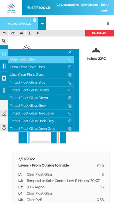 Şişecam GlassTool screenshot 2