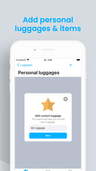 Luggage Scale Screenshot
