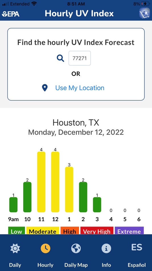 #2. EPA's SunWise UV Index (iOS) 由: United States Environmental Protection Agency (USEPA)