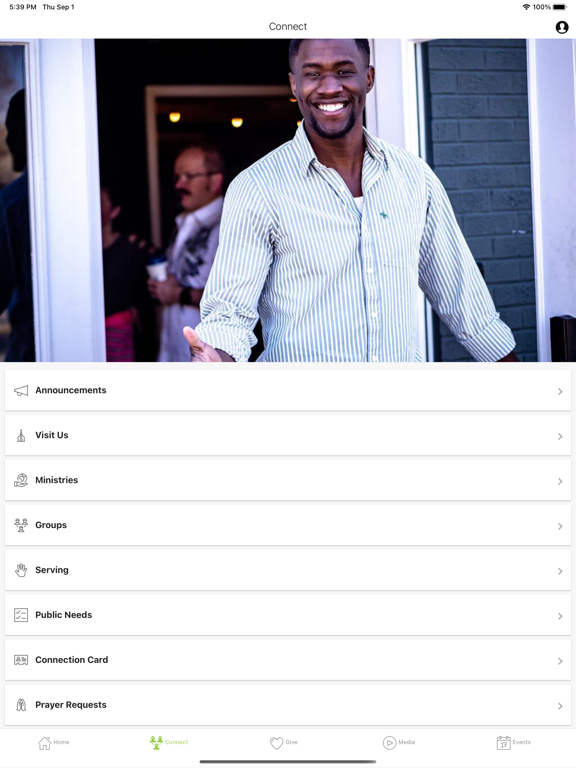Rêver Church iPad screenshot 2 - Lifestyle app