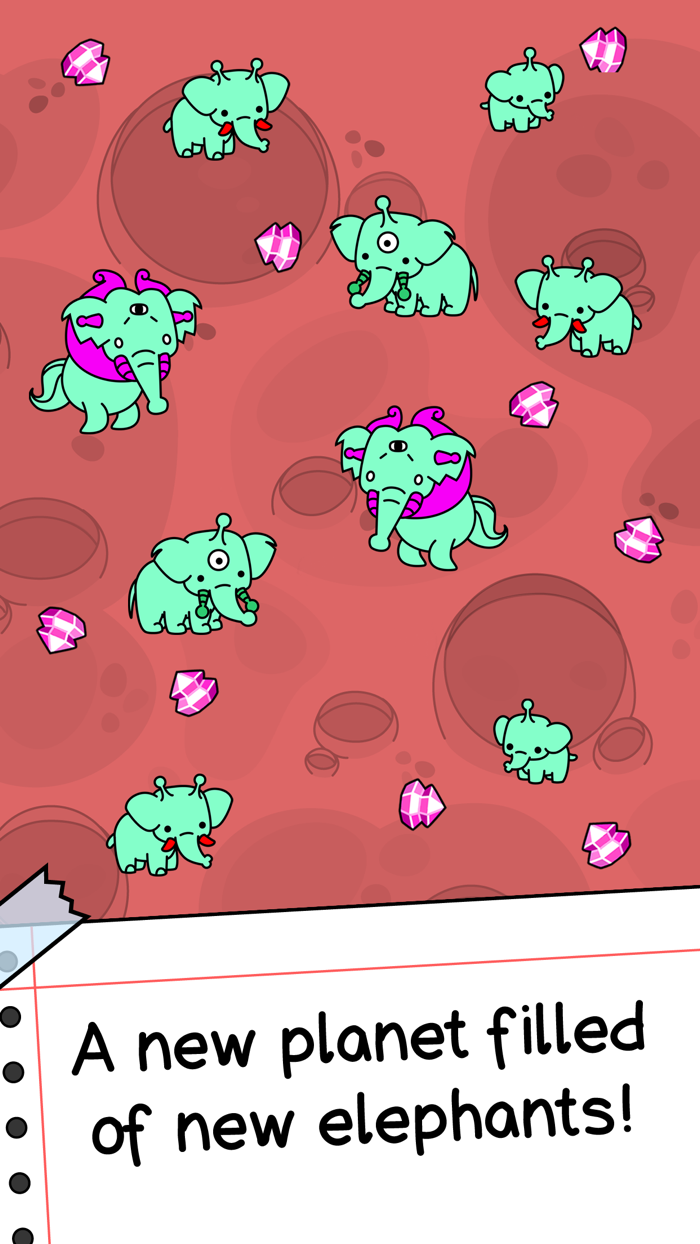 Elephant Evolution Merge Idle
