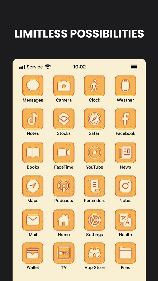 #5. Icon Themer: Custom App Icons (iOS) 由: Free Music Video Maker and Photo Editor Apps Inc