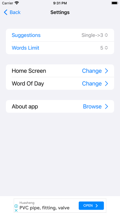 Smart Filipino Dictionary Screenshot