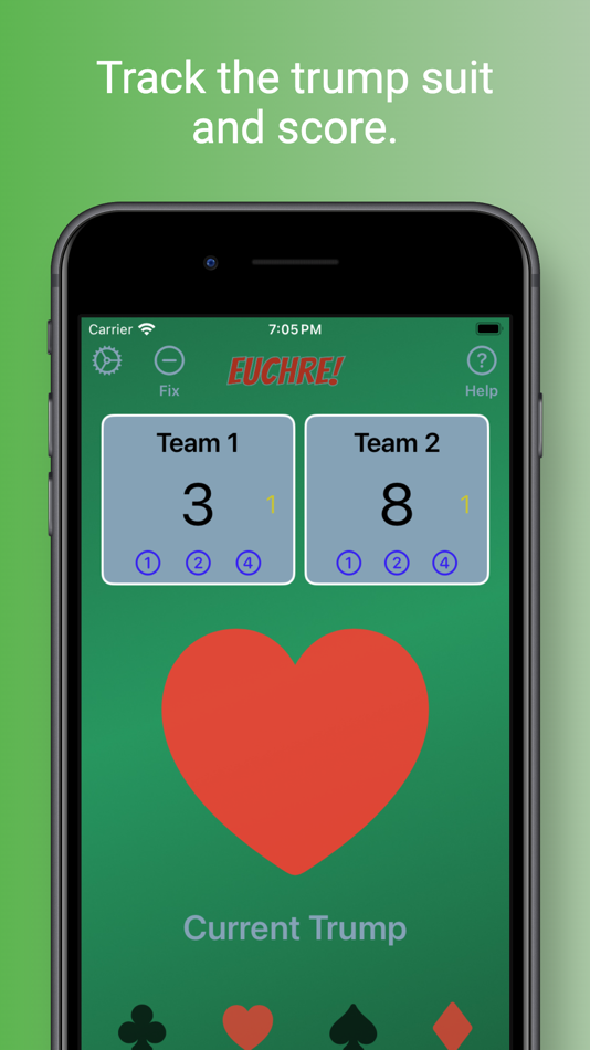 #1. Euchre Helper (iOS) 由: Chad Wallace