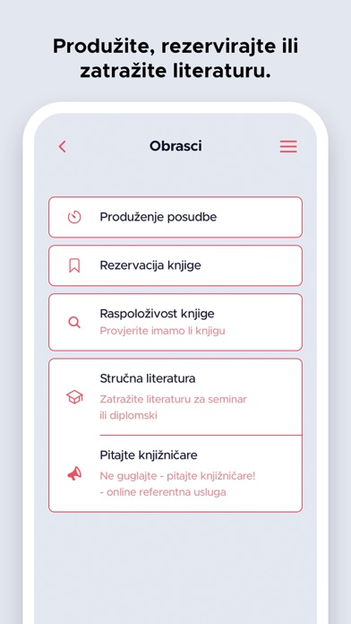 Gradska knjižnica Križevci Screenshot