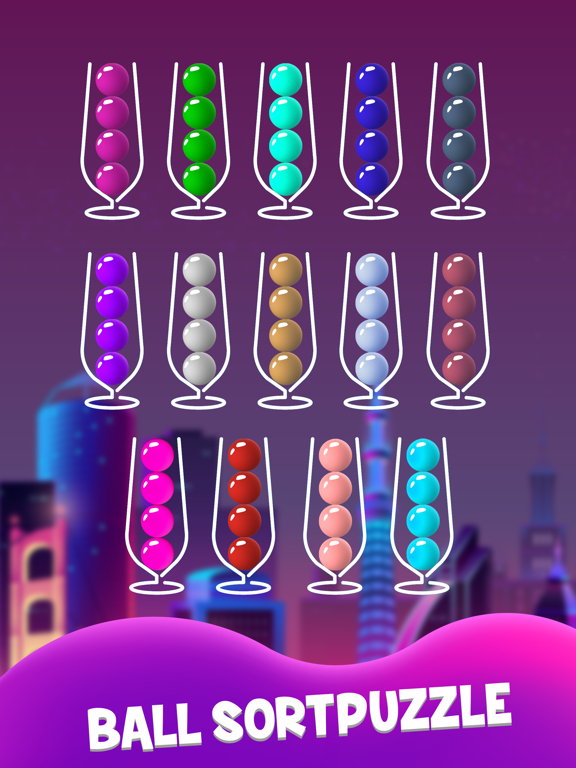 Screenshot #4 pour Tri des boules de couleur!
