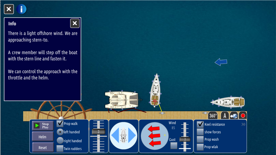 #4. Boat Docking 2.0 (iOS) 由: Michael Menard