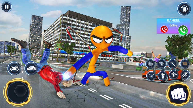 Stickman War Games - Superhero