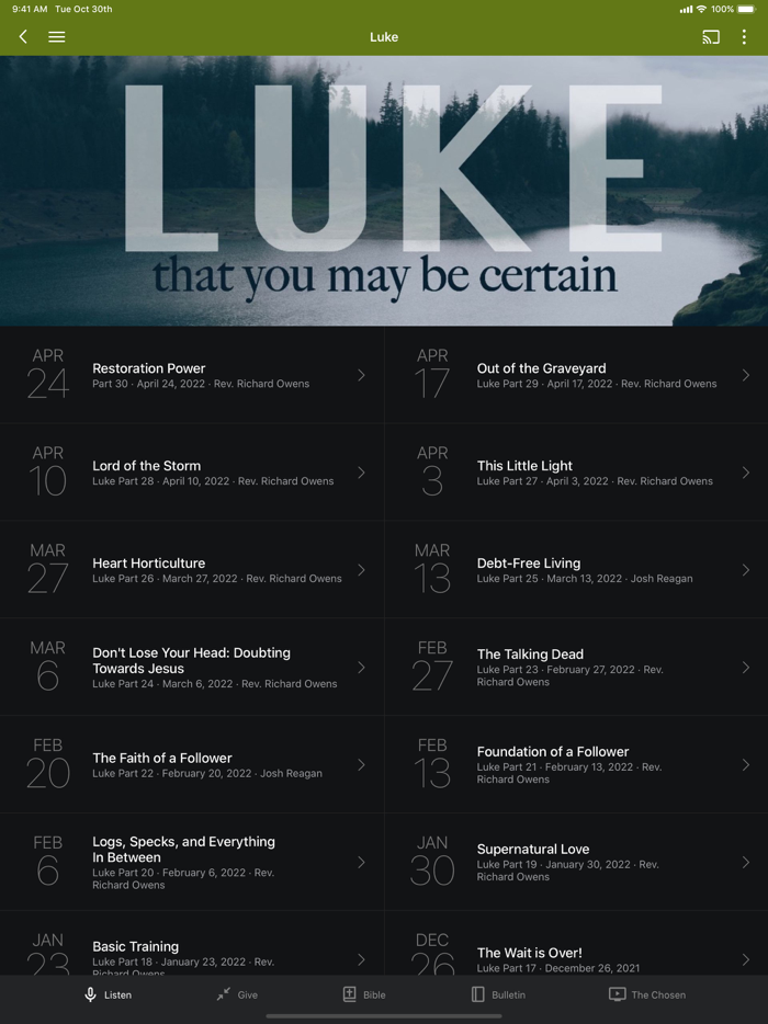 Westminster PCA Greenwood MS