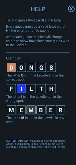 Game screenshot Lewdle hack
