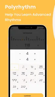 metronome: tempo, tap, beat iphone screenshot 3