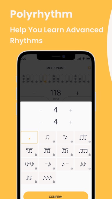 Metronome: tempo, tap, beat Screenshot