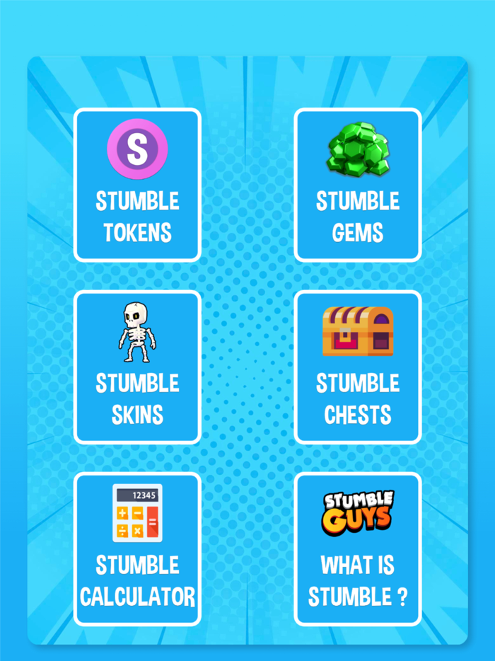 Tokens Gems For Stumble Chests