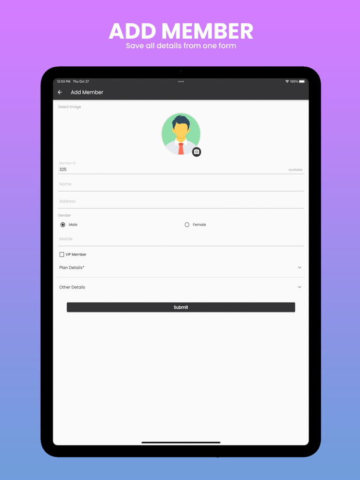 GGMS - Gym Management App