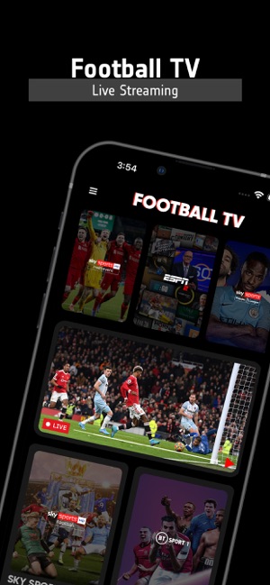 Football TV Live Streams na usluzi App Store