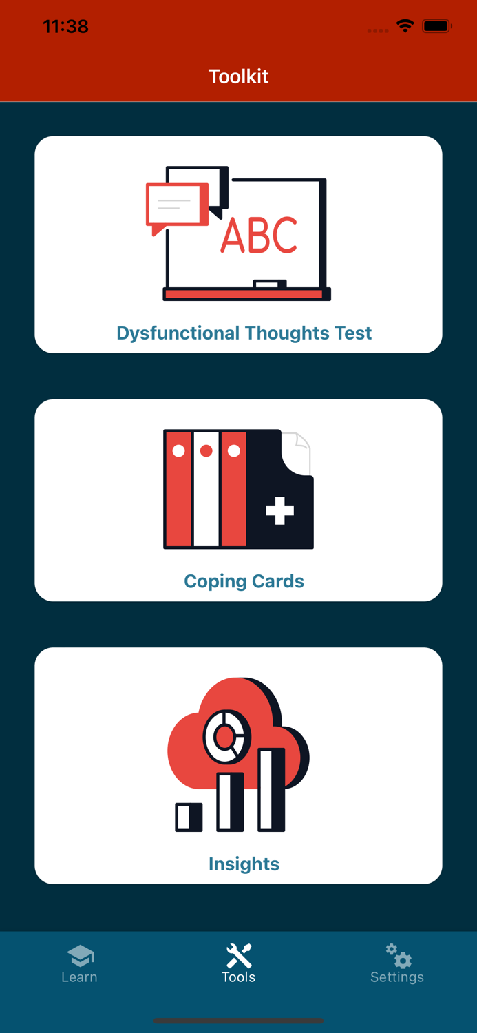 CopingCard CBT Mental Health