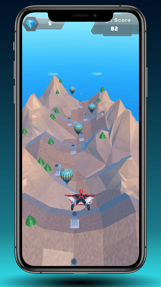 #2. Glider Master (iOS) Podle: Be Yourself Ventures Ltd.