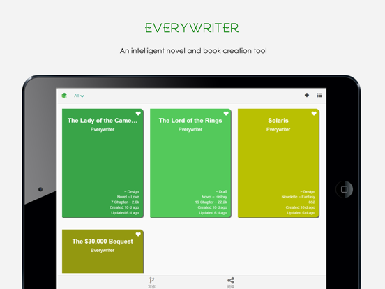 Everywriter - Novel Editor