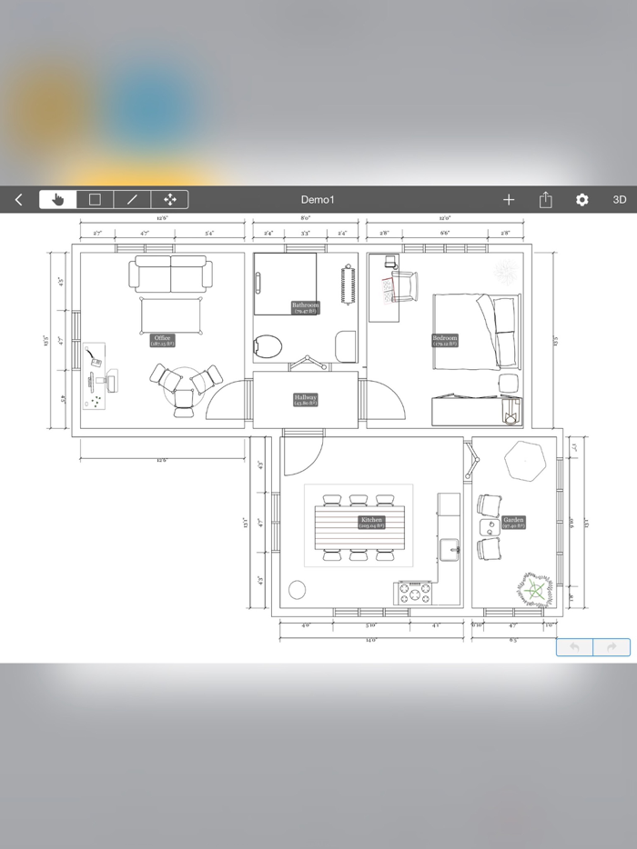 Interior Graphic - floor plans