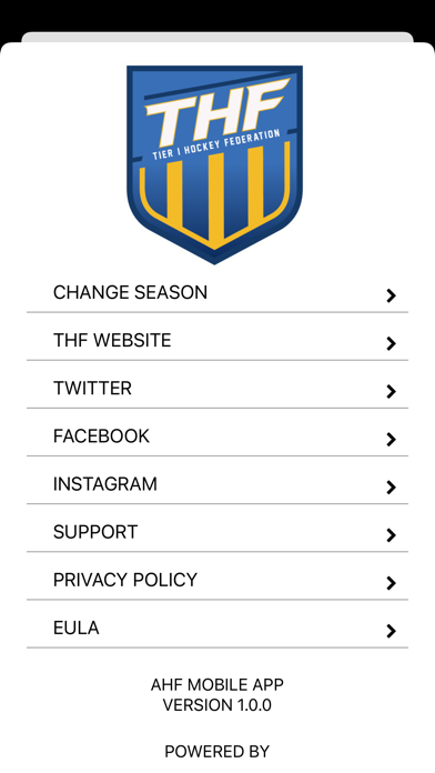 Tier 1 Hockey Federation Screenshot