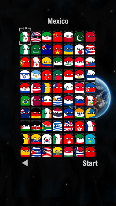 Space Countryballs Screenshot