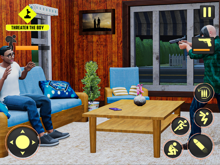 Thief Sneakers Rob and Escape