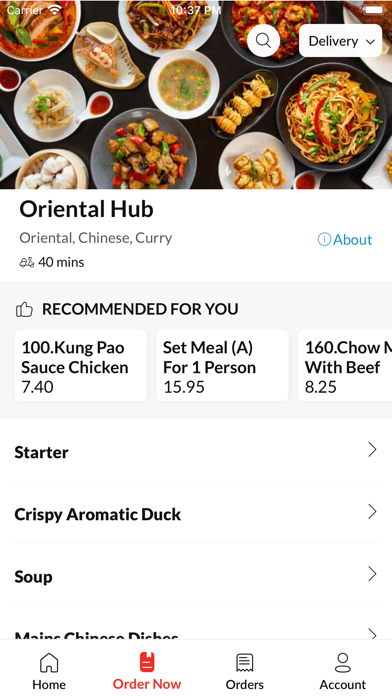 Oriental Hub Screenshot