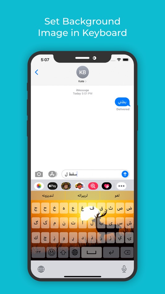 #7. Pashto Keyboard: Translator (iOS) Podle: Rushikesh Trivedi