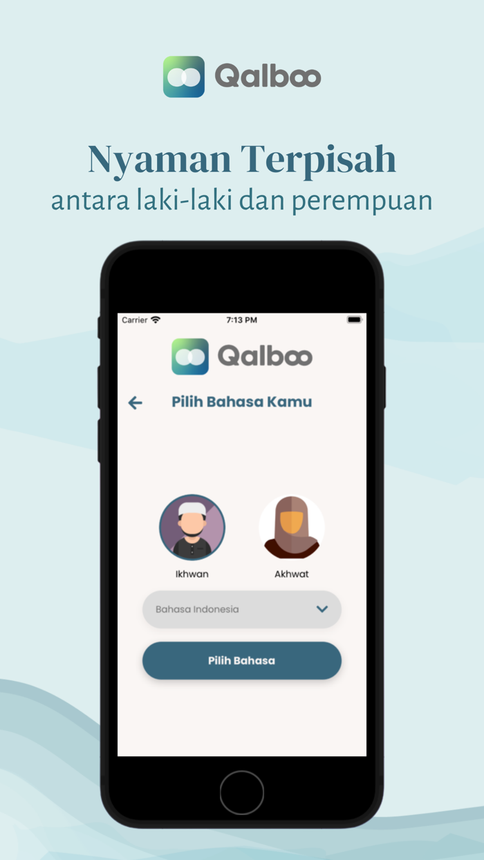 Qalboo Islamic Wellbeing App