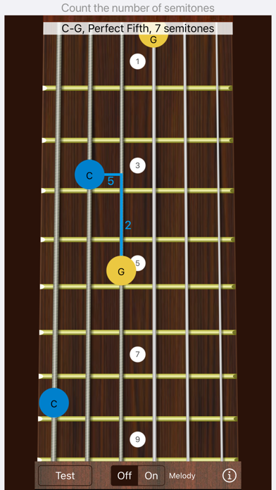 Guitar Interval Ear Trainer Screenshot