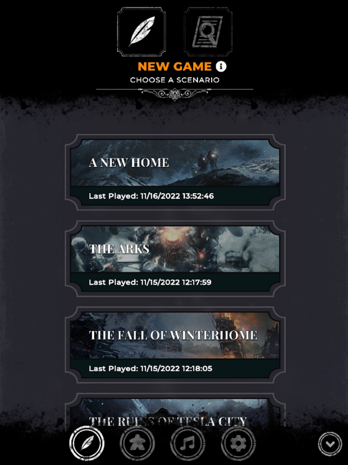 Frostpunk TBG Companion App