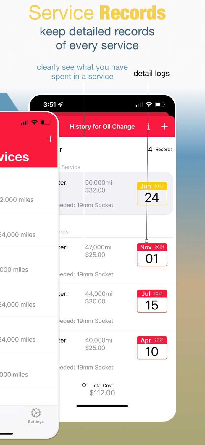Car Cave - Car Maintenance Log