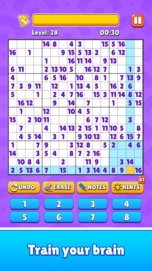#5. Sudoku Scratch (iOS) 来自: Maysalward UK