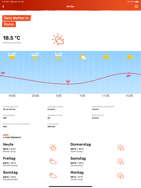 App screenshot